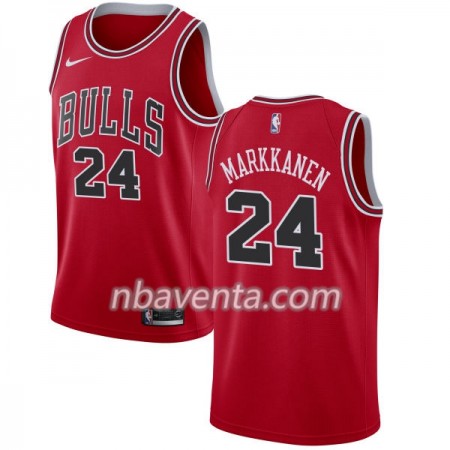 Camiseta Hombre Chicago Bulls Lauri Markkanen 24 Nike 2017-18 Rojo Swingman Camiseta Hombre Chicago Bulls Lauri Markkanen 24 Nike 2017-18 Rojo Swingman